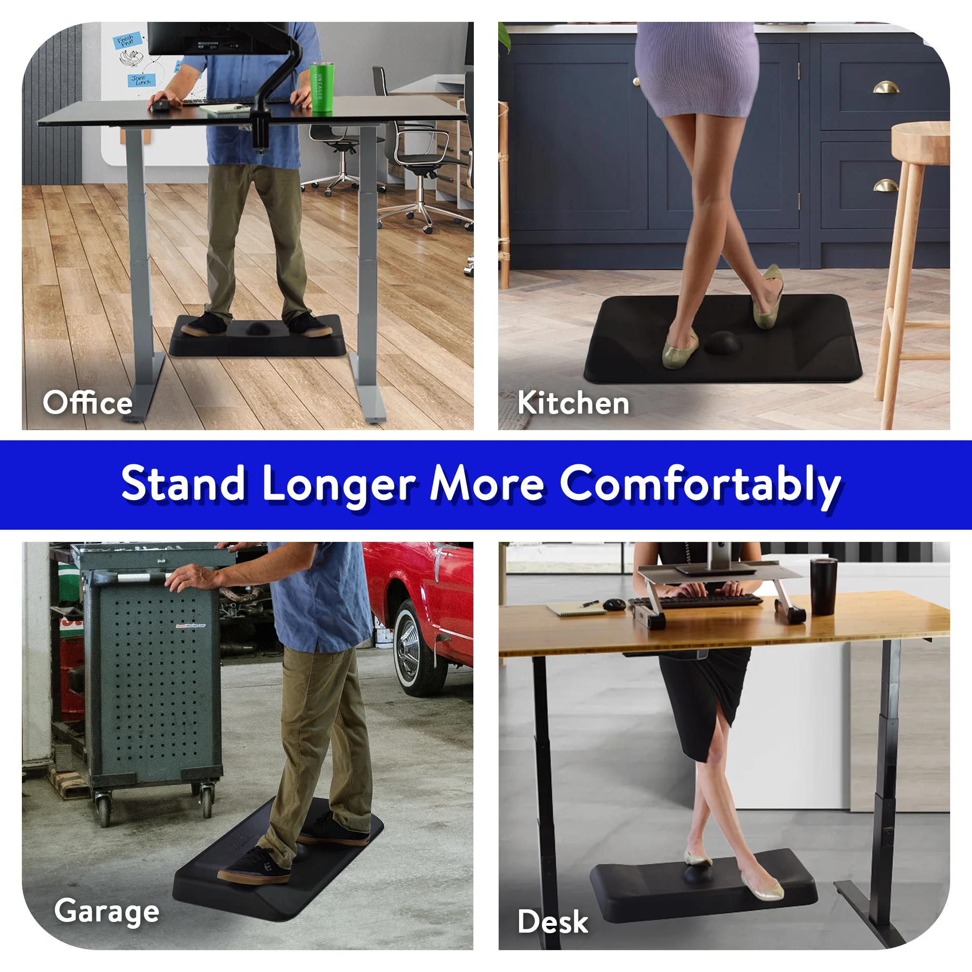 Anti-Fatigue Mat Sizing: How Thick Should a Standing Desk Mat Be?