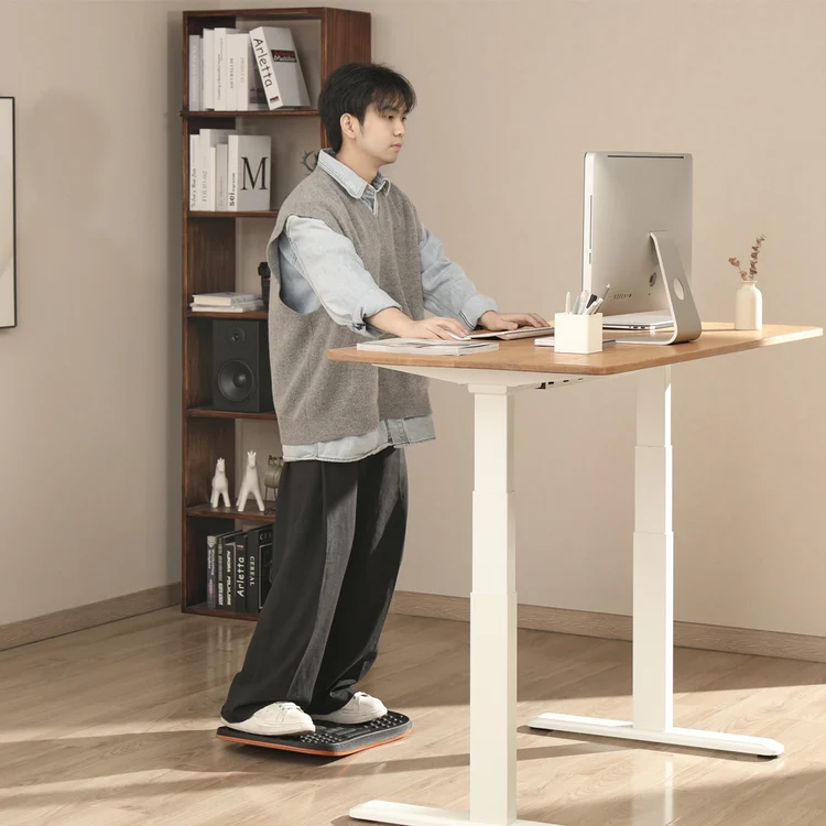 Balance Board Under Desk Footrest: Dual-Purpose Sitting and Standing Tool