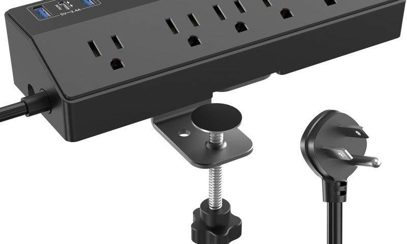 Photo by amazon.com - Best Power Strip with Surge Protection for Electric Standing Desks