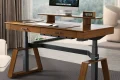 Photo by eurekaergonomic.com - Best Standing Desk Height for Typing Without Shoulder Strain