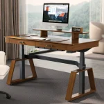 Photo by eurekaergonomic.com - Best Standing Desk Height for Typing Without Shoulder Strain