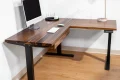 Photo by etsy.com - Corner L-Shaped Electric Standing Desk: Best Layouts for Productivity