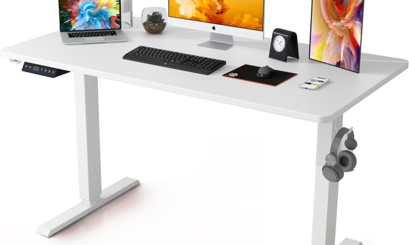 Photo by amazon.com - Dual Motor Electric Standing Desk Lifting Speed Comparison
