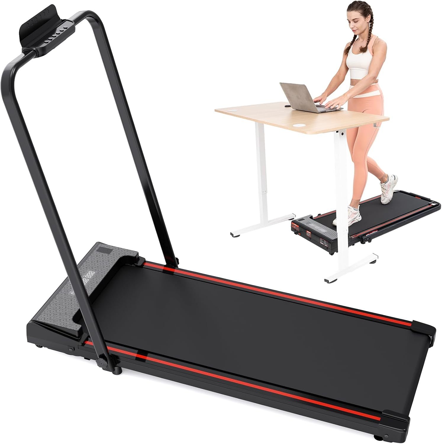 Photo by fitnessforlifeco.com - Flat Folding Under Desk Treadmill: Best Storage Solutions for Small Apartments