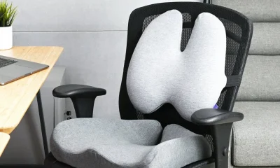 Photo by namibian.com.na - Lumbar Support Pillow vs Built-In Lumbar Adjustment in Office Chairs