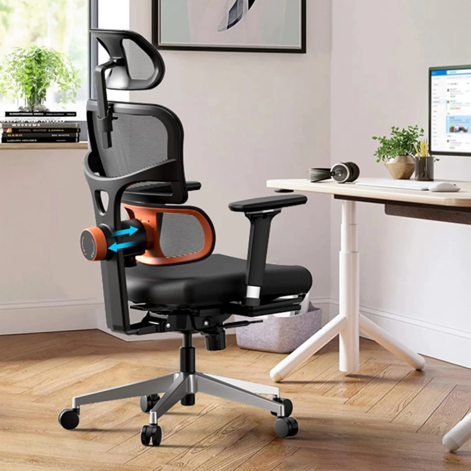 Photo by eurekaergonomic.com - Synchronous Tilt vs Synchro-Tilt Mechanism in Ergonomic Chairs Explained