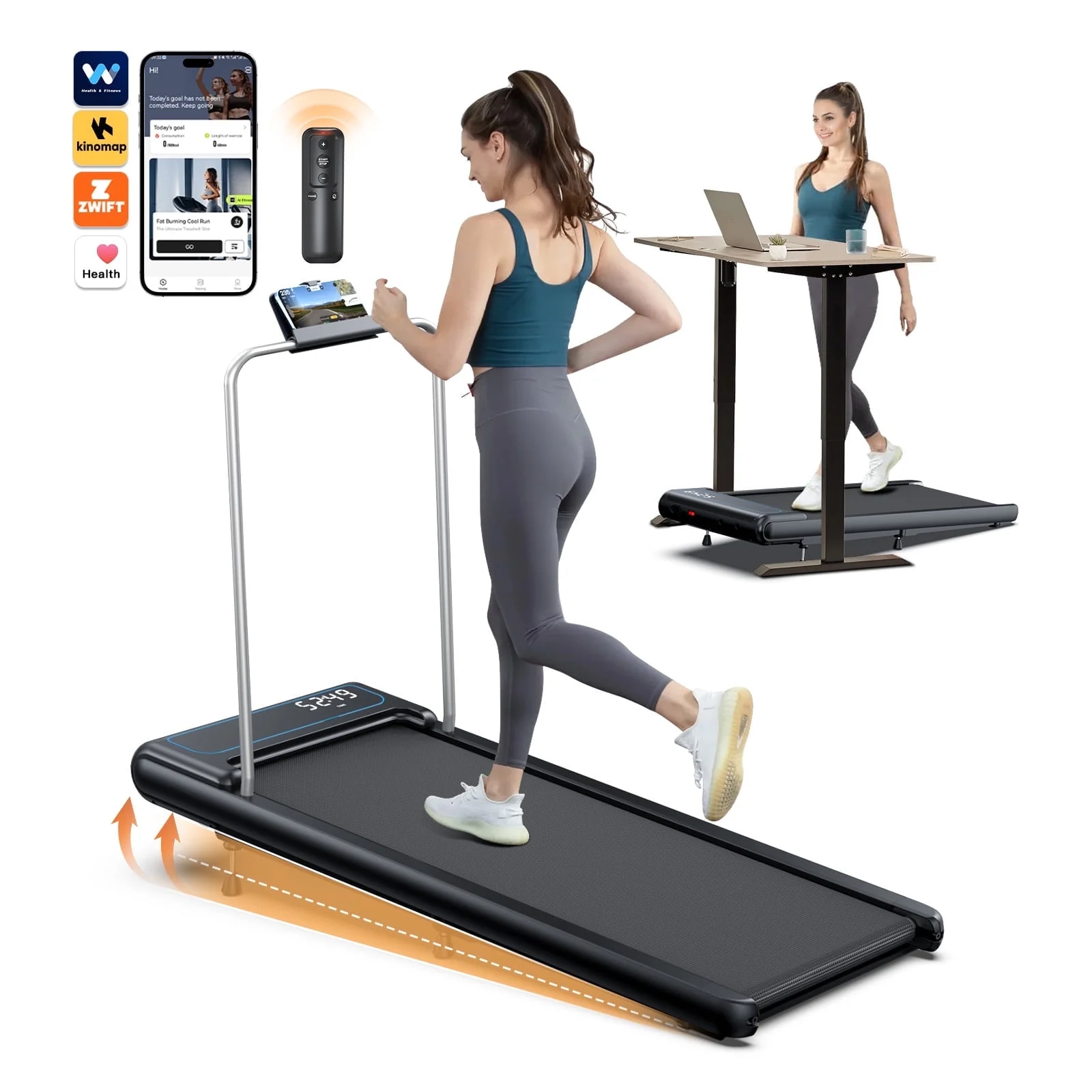 Photo by walmart.com - Walking Pad vs Under Desk Treadmill: Key Differences and Durability